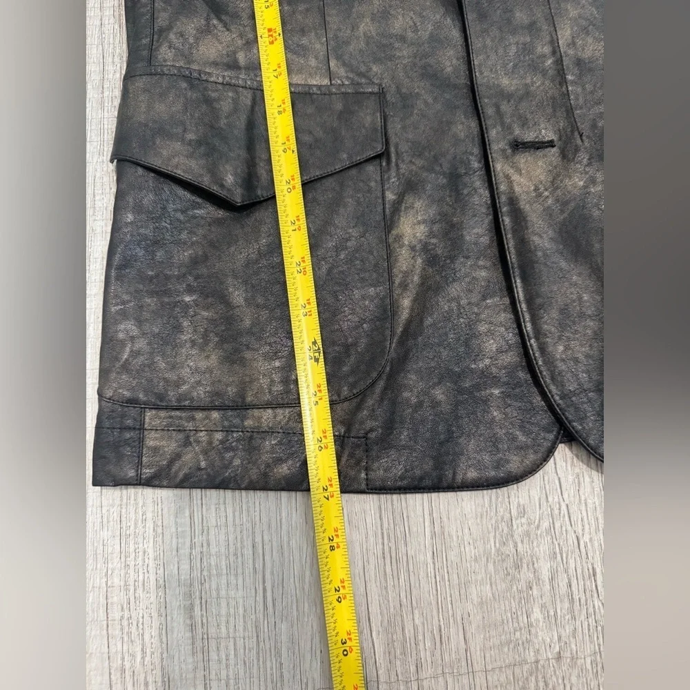 Faux leather jacket / blazer - Paisley & Gray slim fit  men's  size S/P